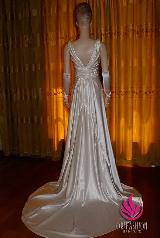 Orifashion HandmadeReal Custom Made Handmade Wedding Dress RC109